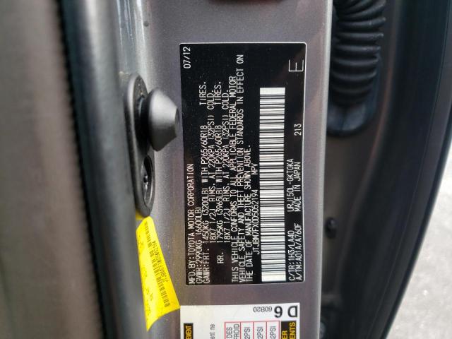 Photo 10 from auction – 2013 LEXUS GX 460 with VIN JTJBM7FX0D5052194
