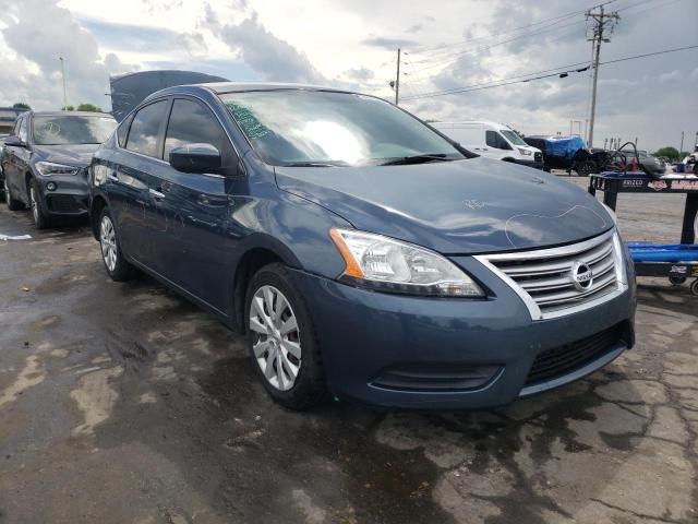 NISSAN SENTRA S 2013 with VIN 1N4AB7AP7DN901951 - Photo from auction