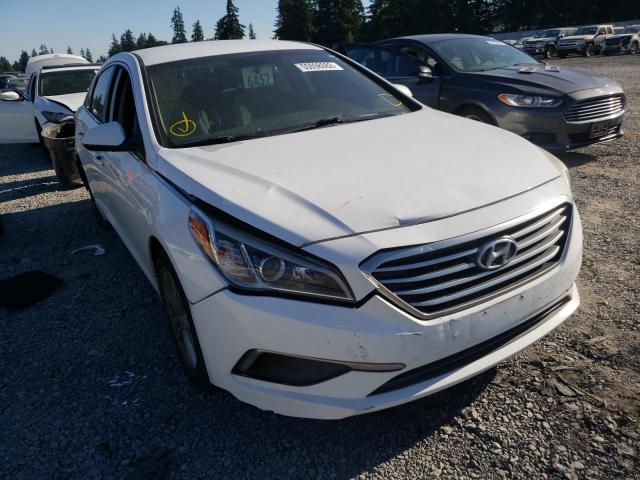 HYUNDAI SONATA SE 2016 with VIN 5NPE24AF9GH316133 - Photo from auction