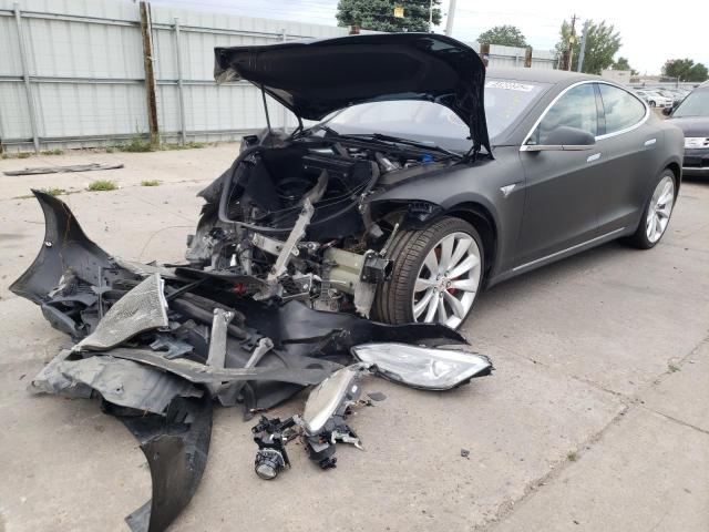 Photo 2 from auction – 2014 TESLA MODEL S with VIN 5YJSA1H19EFP62177