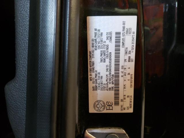 Photo 10 from auction – 2013 FORD ESCAPE SE with VIN 1FMCU9G9XDUD20009