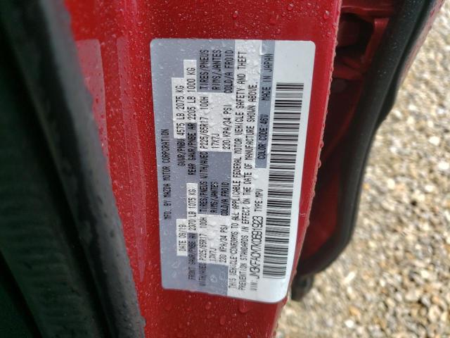 Photo 10 from auction – 2019 MAZDA CX-5 TOURI with VIN JM3KFACM7K0691923