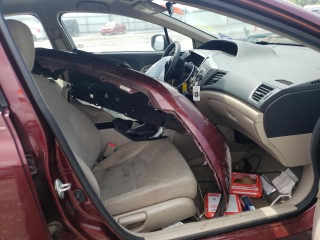 Photo 5 from auction – 2012 HONDA CIVIC LX with VIN 19XFB2F54CE029564