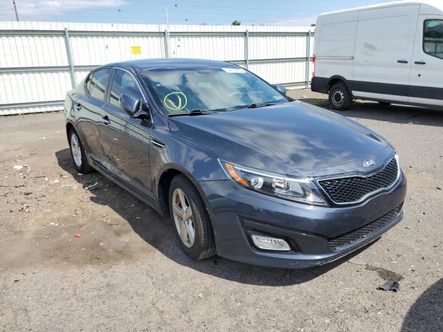 KIA OPTIMA LX 2015 with VIN KNAGM4A7XF5566195 - Photo from auction