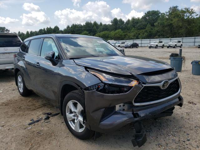 TOYOTA HIGHLANDER 2021 with VIN 5TDCZRBH5MS109051 - Photo from auction