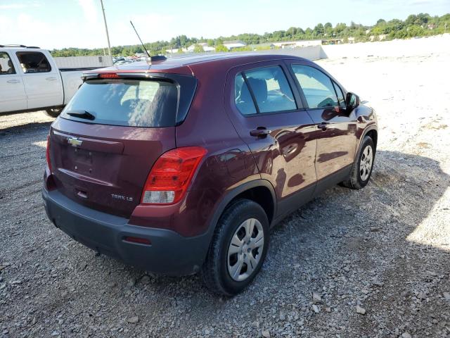 Photo 4 from auction – 2016 CHEVROLET TRAX LS with VIN 3GNCJKSB2GL278830