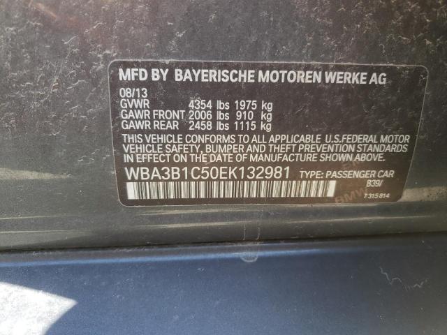 Photo 10 from auction – 2014 BMW 320 I with VIN WBA3B1C50EK132981