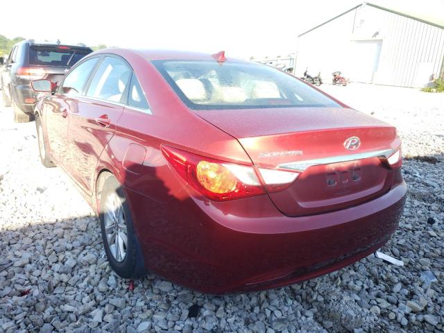 Photo 3 from auction – 2013 HYUNDAI SONATA GLS with VIN 5NPEB4AC1DH746708