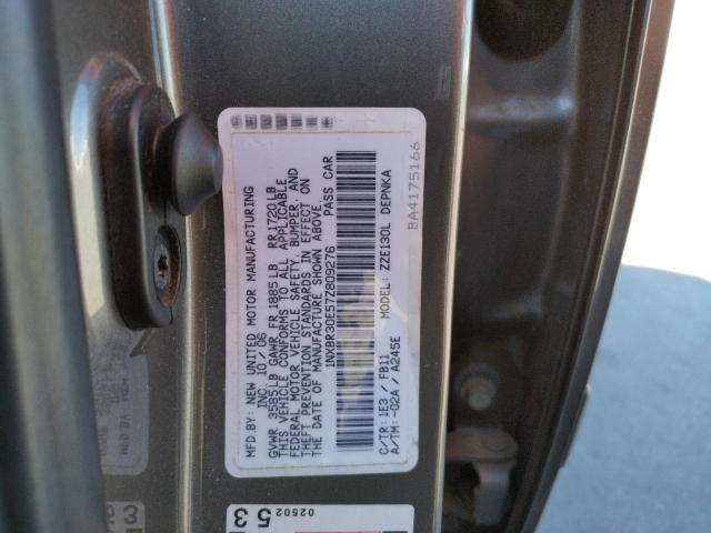 Photo 10 from auction – 2007 TOYOTA COROLLA CE with VIN 1NXBR30E57Z809276