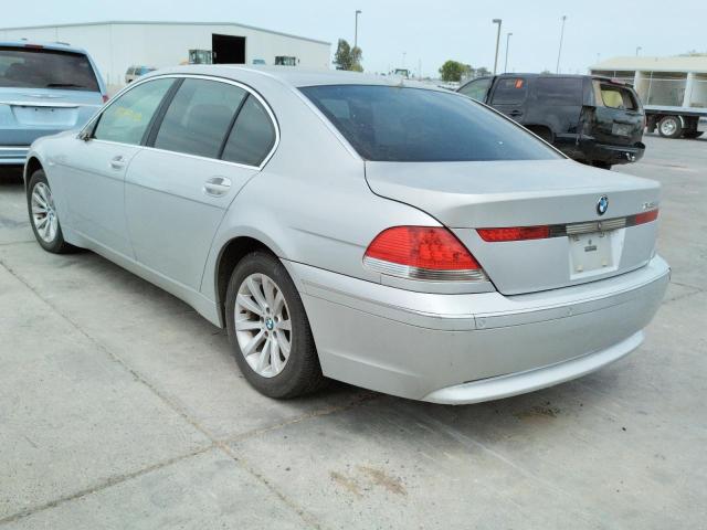 Photo 3 from auction – 2002 BMW 745 LI with VIN WBAGN63472DR05233