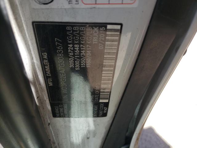 Photo 10 from auction – 2016 MERCEDES-BENZ METRIS with VIN WD3PG2EA7G3083677