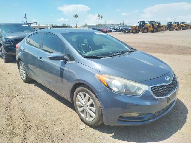 KIA FORTE EX 2014 with VIN KNAFX4A83E5200461 - Photo from auction