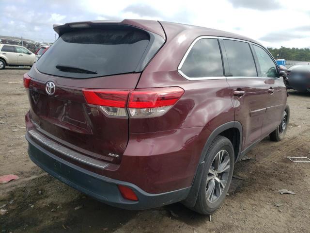 Photo 4 from auction – 2019 TOYOTA HIGHLANDER with VIN 5TDBZRFH9KS943438