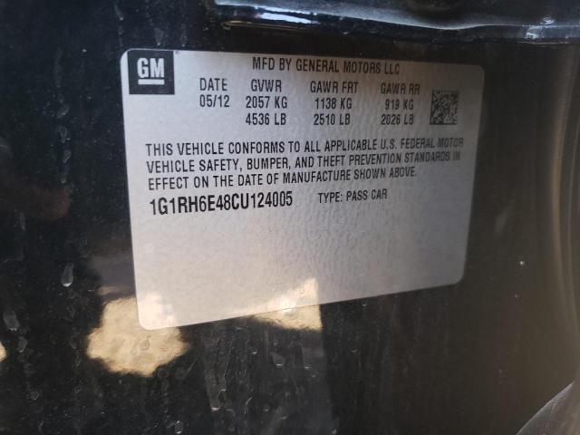 Photo 10 from auction – 2012 CHEVROLET VOLT with VIN 1G1RH6E48CU124005