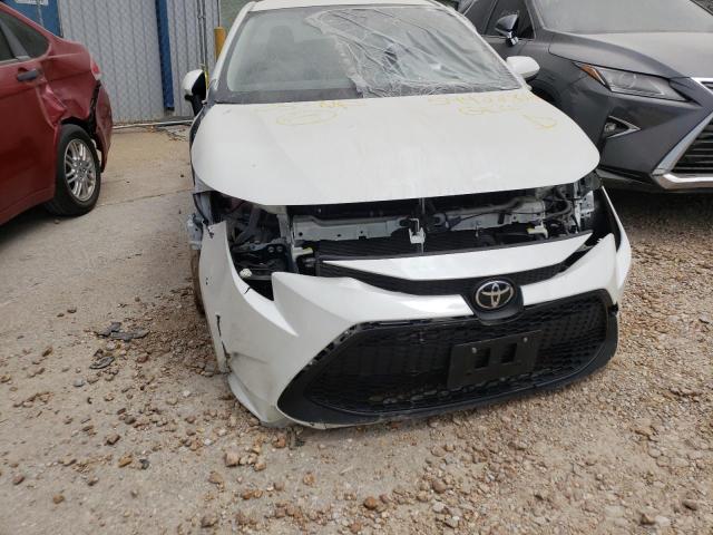 Photo 9 from auction – 2021 TOYOTA COROLLA LE with VIN JTDEPMAE4MJ185897