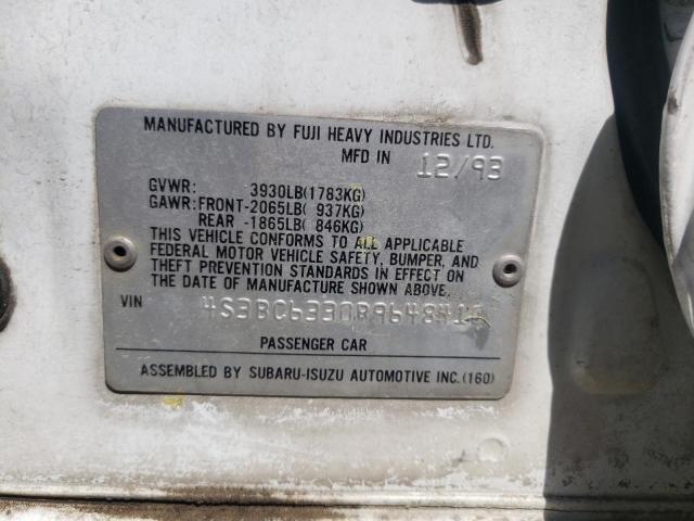 Photo 10 from auction – 1994 SUBARU LEGACY L with VIN 4S3BC6330R9648410