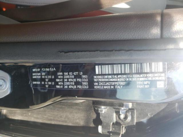 Photo 10 from auction – 2015 JEEP RENEGADE L with VIN ZACCJADT0FPB70607