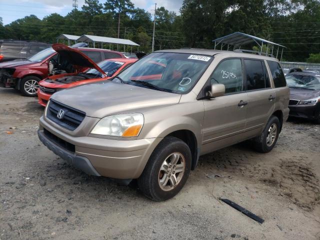 Photo 2 from auction – 2004 HONDA PILOT EXL with VIN 2HKYF18504H618435