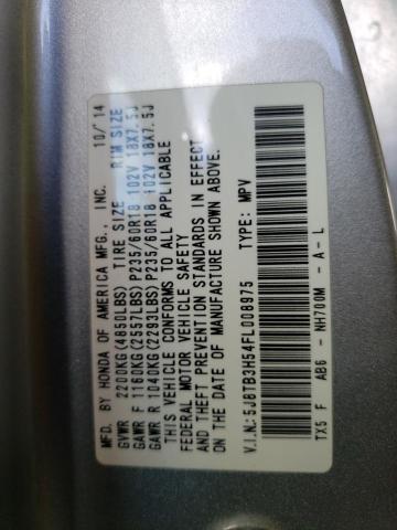 Photo 10 from auction – 2015 ACURA RDX with VIN 5J8TB3H54FL008975
