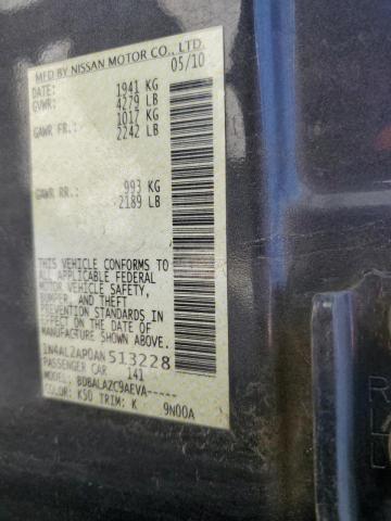 Photo 10 from auction – 2010 NISSAN ALTIMA BAS with VIN 1N4AL2AP0AN513228