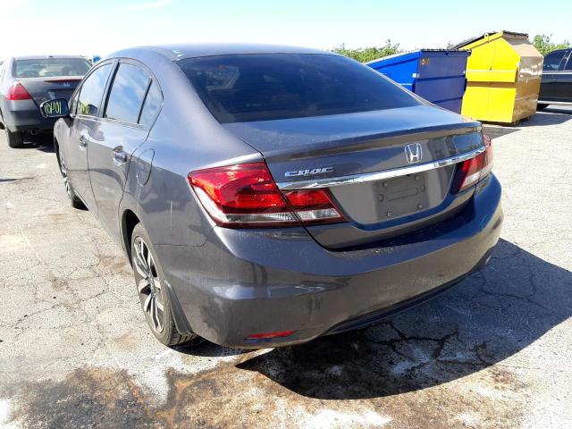 Photo 3 from auction – 2014 HONDA CIVIC EXL with VIN 19XFB2F93EE265564
