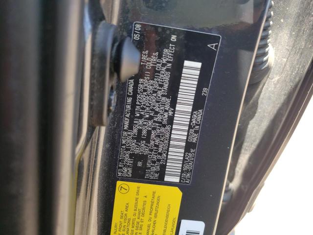 Photo 10 from auction – 2009 LEXUS RX 350 with VIN 2T2GK31U59C066585