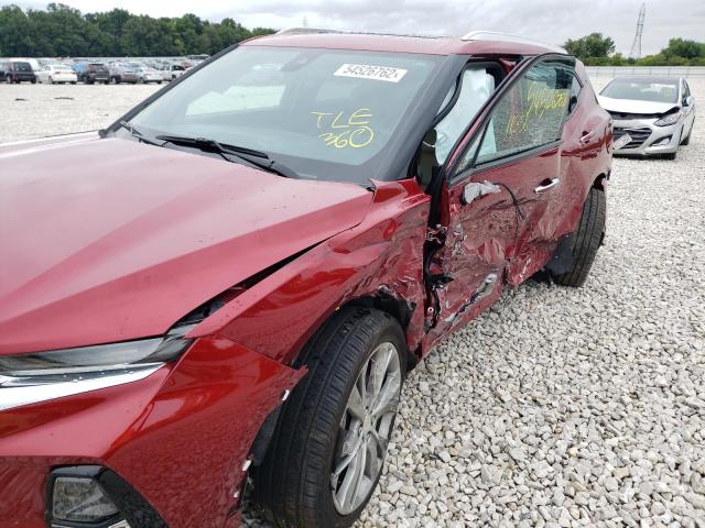 Photo 10 from auction – 2019 CHEVROLET BLAZER PRE with VIN 3GNKBKRS0KS695635