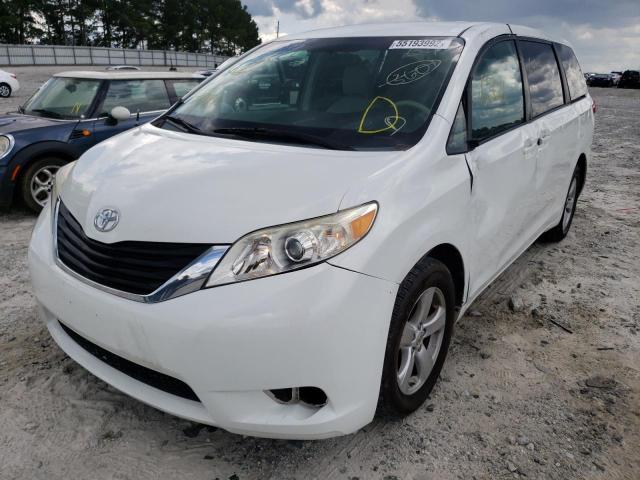 Photo 2 from auction – 2012 TOYOTA SIENNA BAS with VIN 5TDKA3DC4CS012570