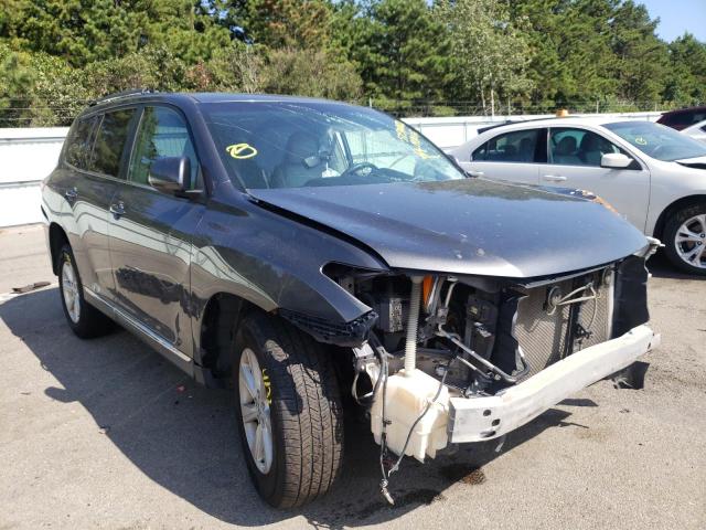 TOYOTA HIGHLANDER 2013 with VIN 5TDBK3EH8DS198025 - Photo from auction