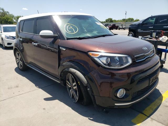 KIA SOUL + 2017 with VIN KNDJP3A50H7473489 - Photo from auction