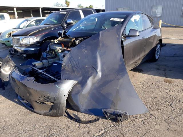 Photo 2 from auction – 2021 TESLA MODEL Y with VIN 5YJYGDEE0MF158470
