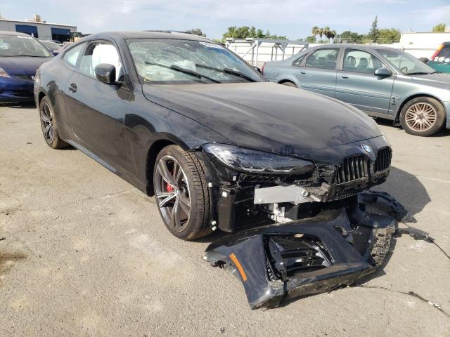 BMW 430I 2022 with VIN WBA53AP05NCJ58345 - Photo from auction