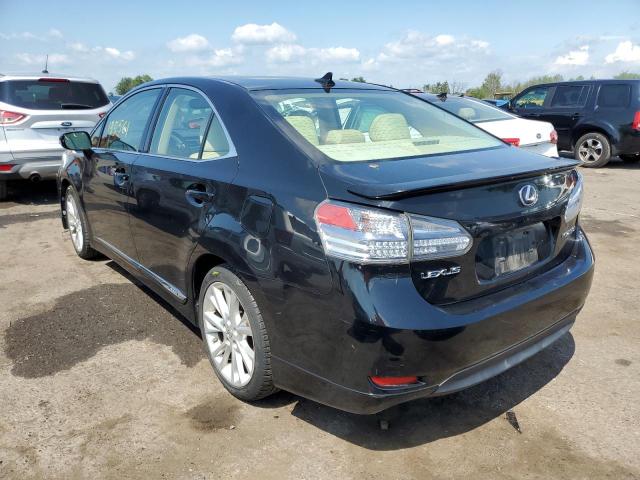 Photo 3 from auction – 2010 LEXUS HS 250H with VIN JTHBB1BA4A2014597