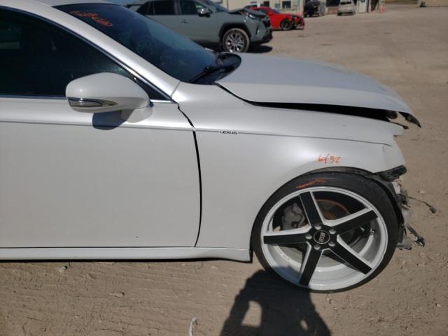 Photo 9 from auction – 2010 LEXUS IS 250 with VIN JTHBF5C27A5111522