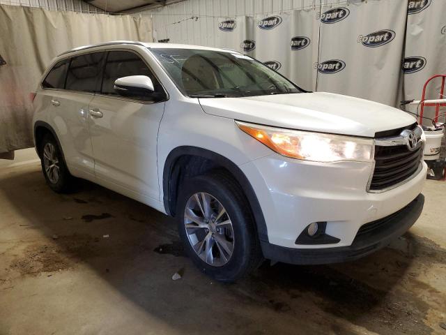 TOYOTA HIGHLANDER 2014 with VIN 5TDKKRFHXES016263 - Photo from auction