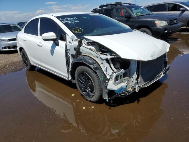 HONDA CIVIC LX 2014 with VIN 19XFB2F55EE025011 - Photo from auction