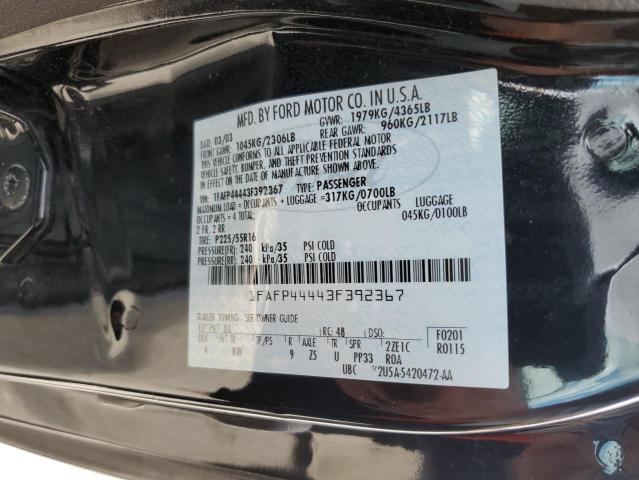 Photo 10 from auction – 2003 FORD MUSTANG with VIN 1FAFP44443F392367
