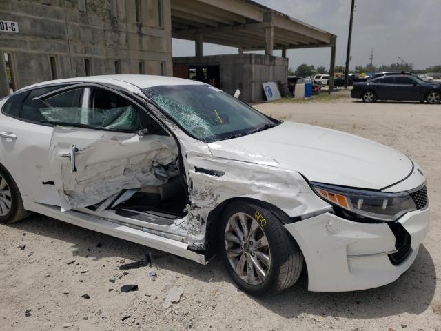 Photo 9 from auction – 2016 KIA OPTIMA EX with VIN 5XXGU4L36GG080039