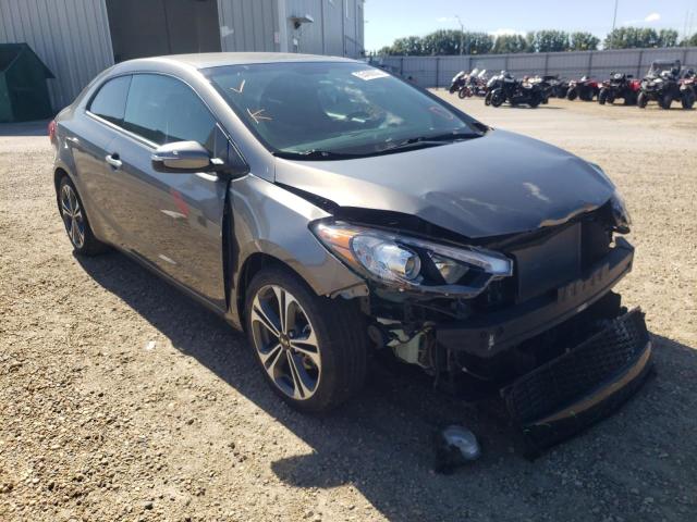 KIA FORTE EX 2015 with VIN KNAFX6A88F5292843 - Photo from auction