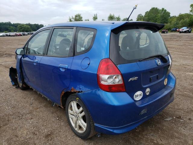 Photo 3 from auction – 2007 HONDA FIT with VIN JHMGD38657S011442