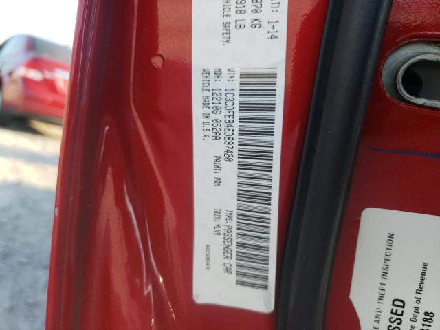 Photo 10 from auction – 2014 DODGE DART GT with VIN 1C3CDFEB4ED697420