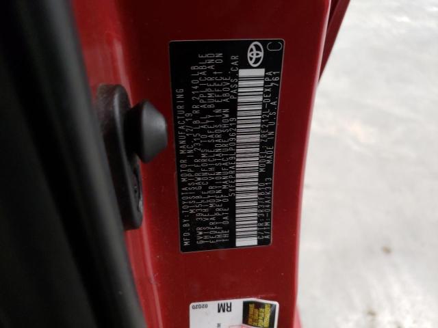 Photo 10 from auction – 2020 TOYOTA COROLLA LE with VIN 5YFEPRAE9LP096219