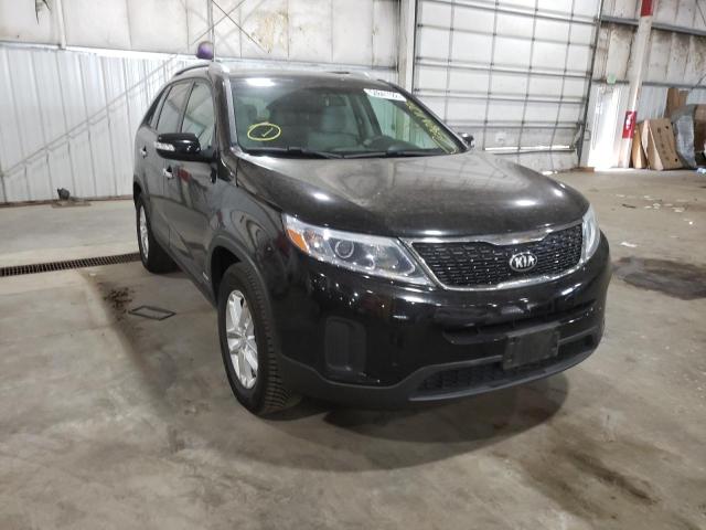 KIA SORENTO LX 2015 with VIN 5XYKTDA76FG596642 - Photo from auction