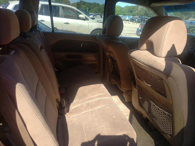 Photo 6 from auction – 2006 HONDA PILOT EX with VIN 2HKYF18456H533911