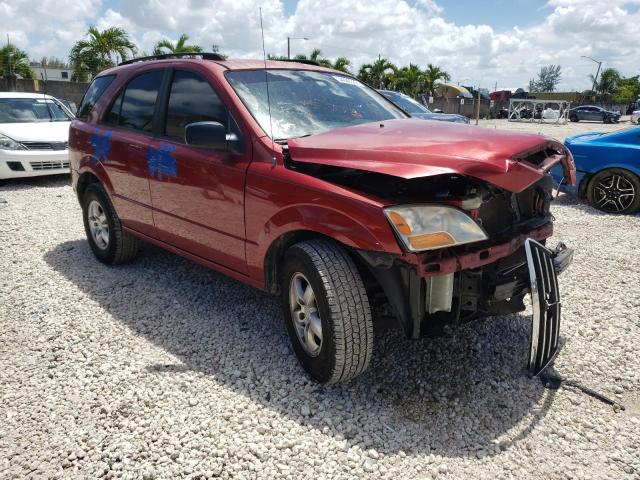 KIA SORENTO EX 2008 with VIN KNDJD735885818485 - Photo from auction