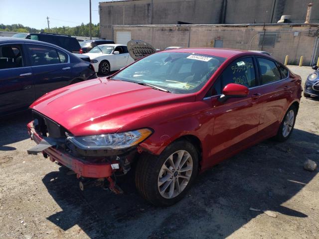 Photo 2 from auction – 2020 FORD FUSION SE with VIN 3FA6P0HD3LR227805