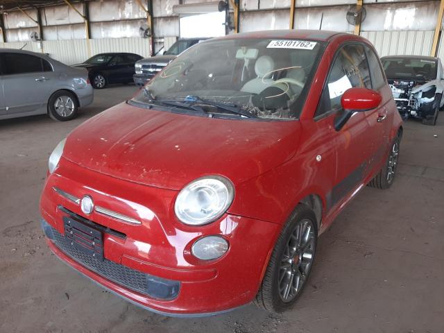 Photo 2 from auction – 2012 FIAT 500 POP with VIN 3C3CFFAR1CT280616