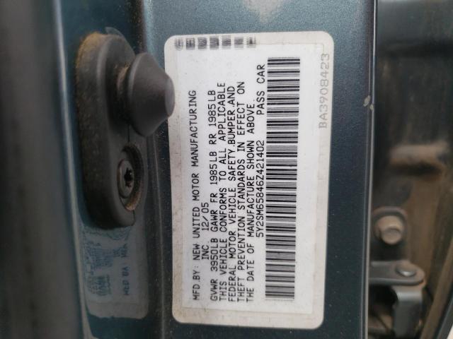 Photo 10 from auction – 2006 PONTIAC VIBE with VIN 5Y2SM65846Z421402