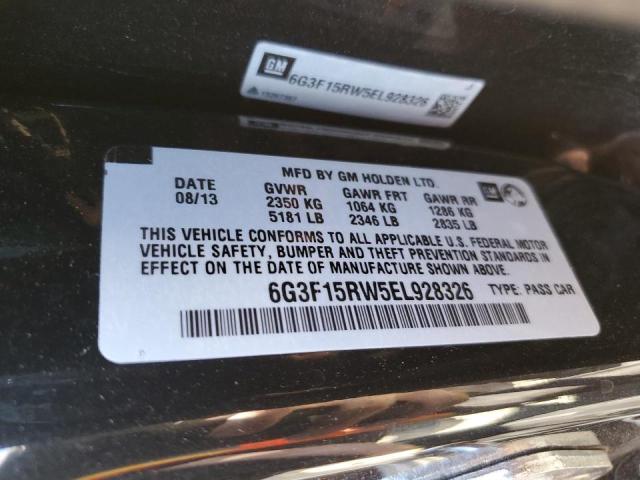 Photo 10 from auction – 2014 CHEVROLET SS with VIN 6G3F15RW5EL928326