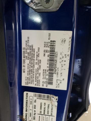 Photo 10 from auction – 2016 FORD FUSION SE with VIN 3FA6P0H95GR110521